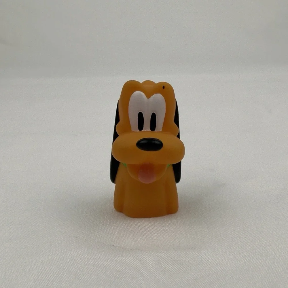 Disney Finger Puppets Lot Mickey Minnie Goofy Pluto Pete PVC Cake Toppers